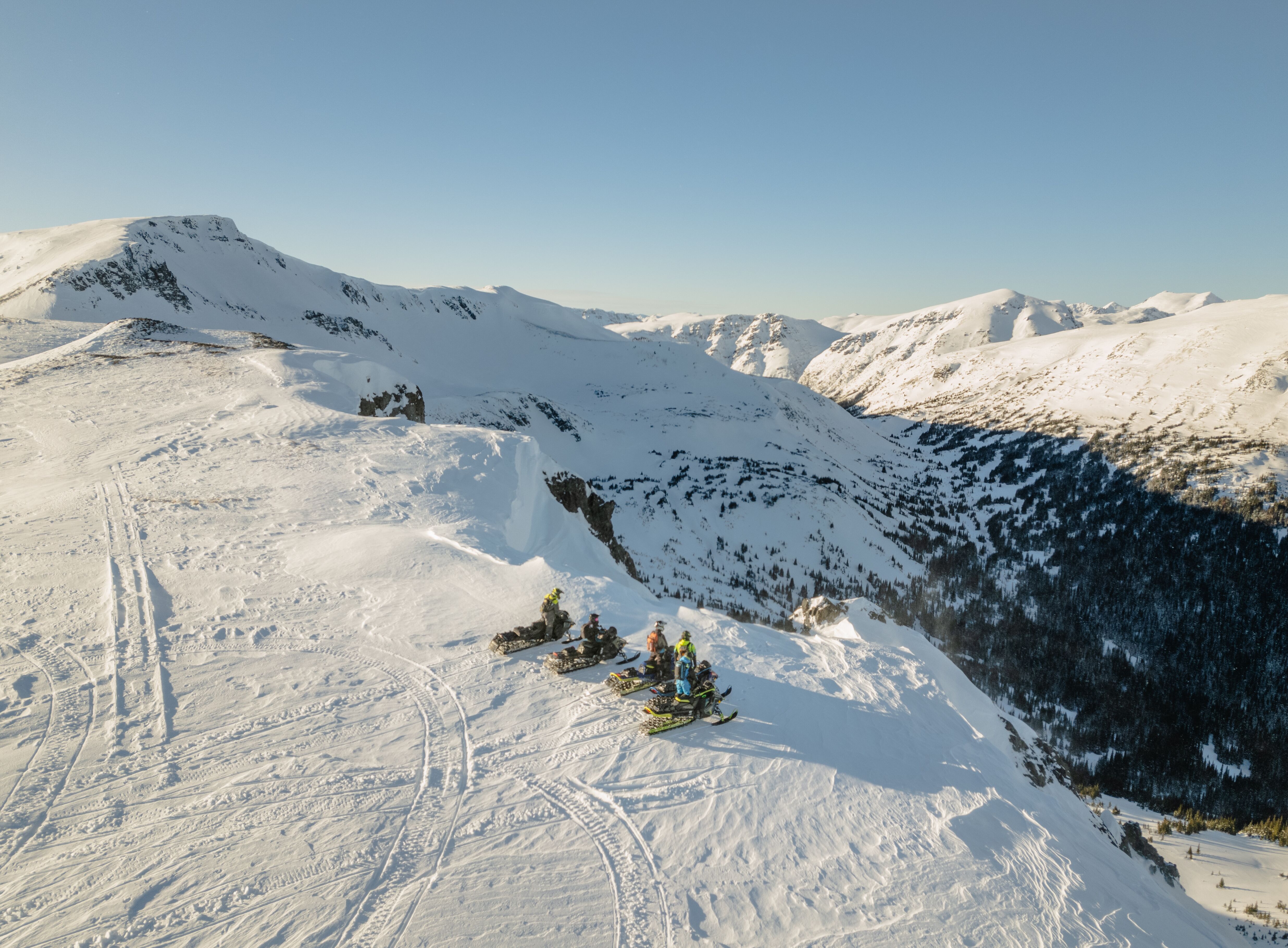 Snowmobiling in Northwest BC